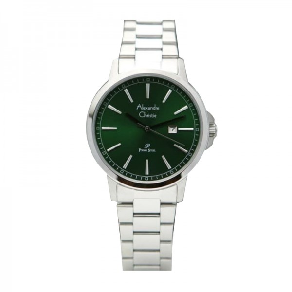 Alexandre Christie AC 1014 Silver Green Lady LDBSSGN